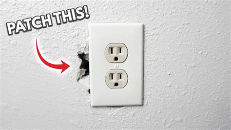 how to fix holes in sheetrock around electrical boxes|drywall holes in electrical box.